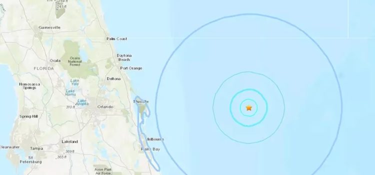 Sismo de magnitud 4.0 en la costa de Florida cerca de Cabo Cañaveral