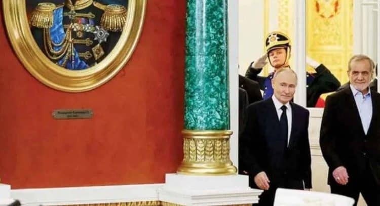 Putin firma acuerdo militar con Irán