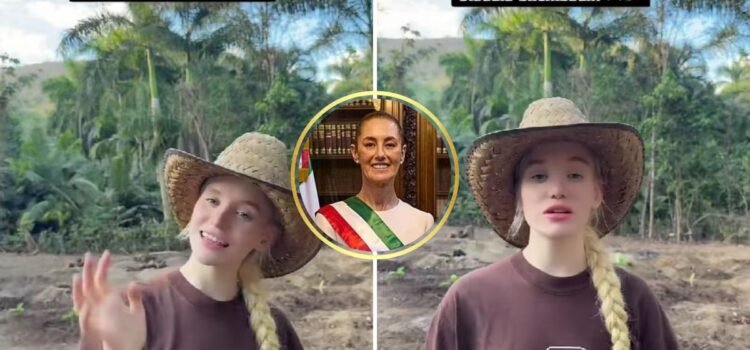 Tiktoker rusa se vuelve viral al pedirle a Claudia Sheinbaum la nacionalidad mexicana como regalo de cumpleaños
