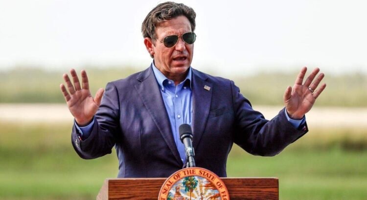 DeSantis planea retener a inmigrantes detenidos en una prisión del norte de Florida