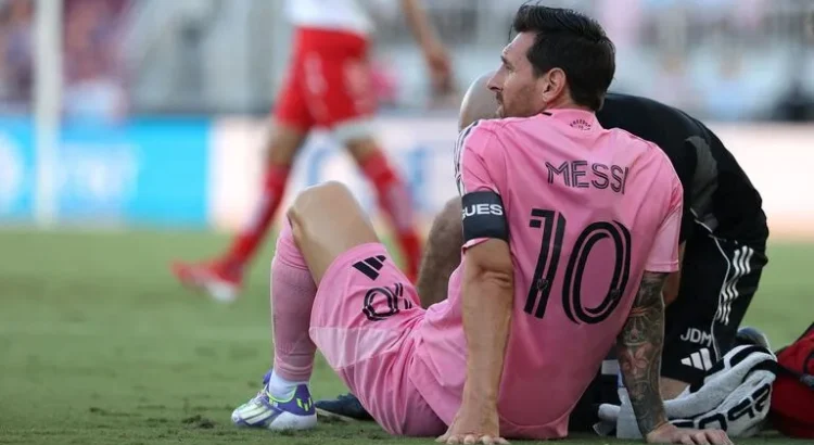 Inter Miami informó la lesión que sufrió Lionel Messi