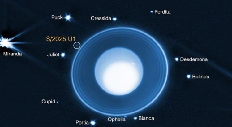 El telescopio Webb de la NASA descubre una nueva y pequeña luna alrededor de Urano