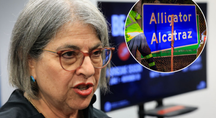 Alligator Alcatraz tiene en jaque a la alcaldesa de Miami, Levine Cava