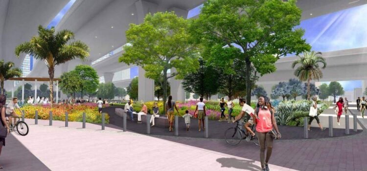 Trump canceló una subvención de 60 millones de dólares para el parque Overtown Underdeck en Miami.