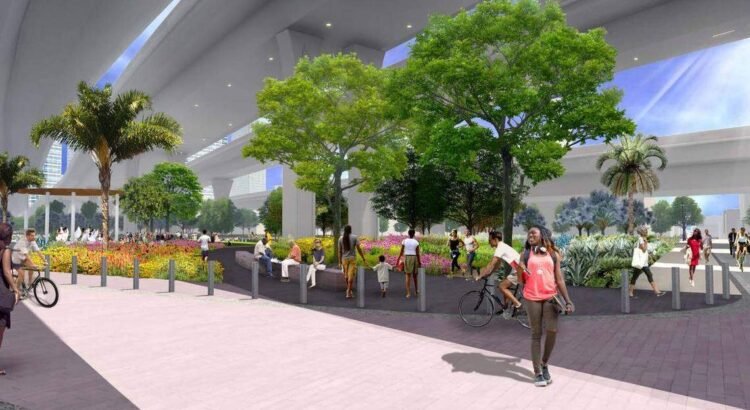 Trump canceló una subvención de 60 millones de dólares para el parque Overtown Underdeck en Miami.
