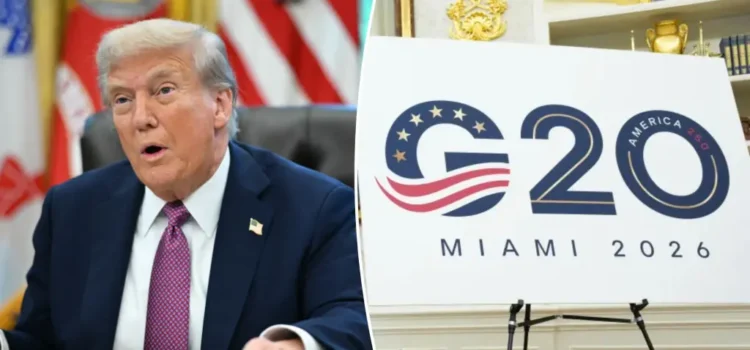 Trump dice que recibiría con gusto a Putin y Xi si van al G20 2026 en Miami