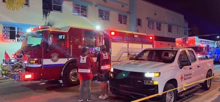 Incendio en hostal de Miami Beach deja a 98 personas desplazadas